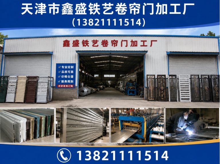 津南区快速卷帘门展示图